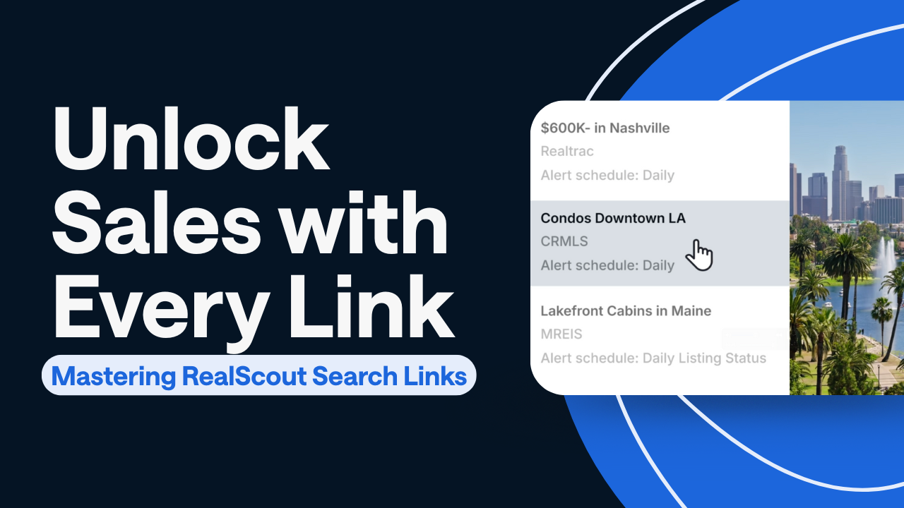 Search Links Feature on RealScout